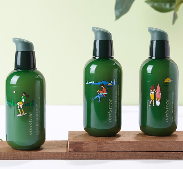 Innisfree Green Tea Seed Serum (Limited Edition) กล่องสีเขียว 160 ml.,เซรั่มชาเขียว innisfree,Green Tea Seed Serum (Limited Edition) กล่องสีเขียวinnisfree thailand,innisfree shop