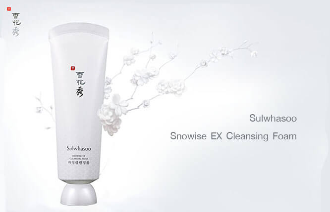 Sulwhasoo ,Snowise Brightening Cleansing Foam,ครีมโฟมน้ำนม,ทำความสะอาดผิว,ผิวไม่แห้งตึง