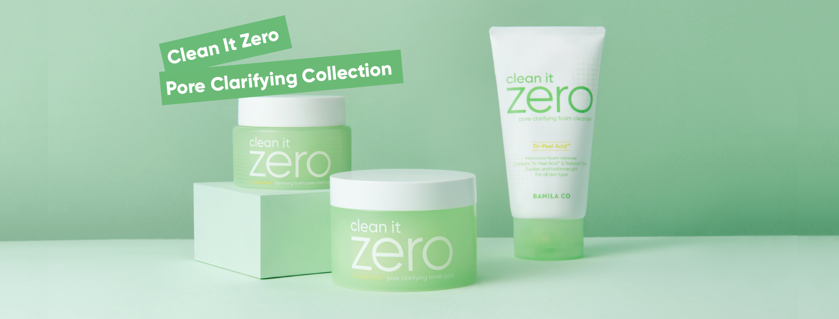 Banila co CLEAN IT ZERO ! Cleansing Balm #Pore Clarifying Toner Pad 100 ml