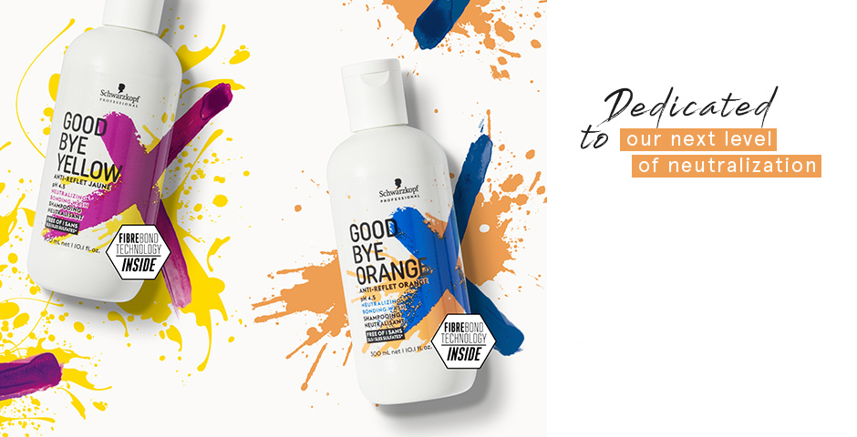 Schwarzkopf Goodbye Yellow 300ml แชมพูม่วงขจัดไรผมสีเหลือง ช่วยทำให้สีผมอยู่ทนนานมากยิ่งขึ้น